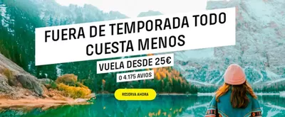 Ofertas de Viajes | Vuela desde 25€ de Vueling | 25/2/2025 - 6/3/2025