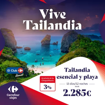 Catálogo Carrefour Viajes en Rincón de la Victoria | Tailandia desde 2.285€ | 25/2/2025 - 15/3/2025