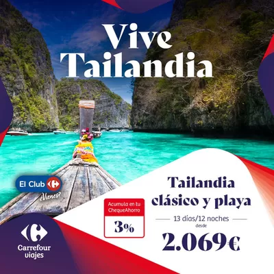 Catálogo Carrefour Viajes en Murcia | Tailandia desde 2.069€ | 25/2/2025 - 15/3/2025