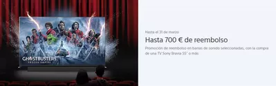 Catálogo Sony | Hasta 700 € de reembolso | 25/2/2025 - 31/3/2025