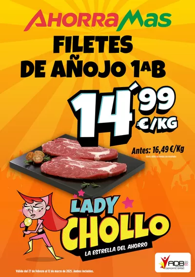 Catálogo Ahorramas en Móstoles | Lady Chollo, la estrella del ahorro | 27/2/2025 - 12/3/2025