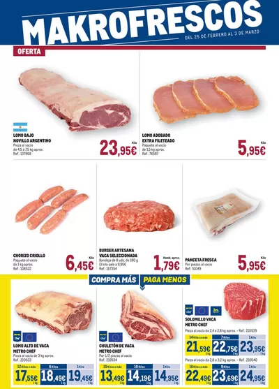 Catálogo Makro en Barcelona | Makro Fresco Cataluña | 26/2/2025 - 3/3/2025