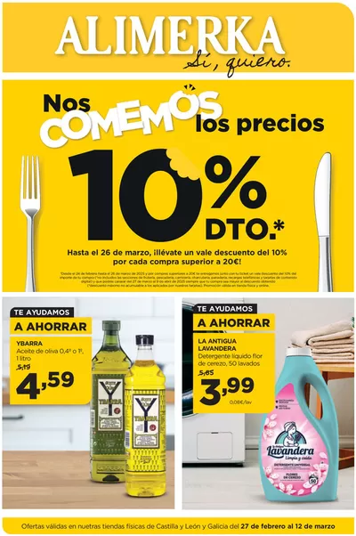 Catálogo Alimerka | Nos comemos los precios | 27/2/2025 - 12/3/2025