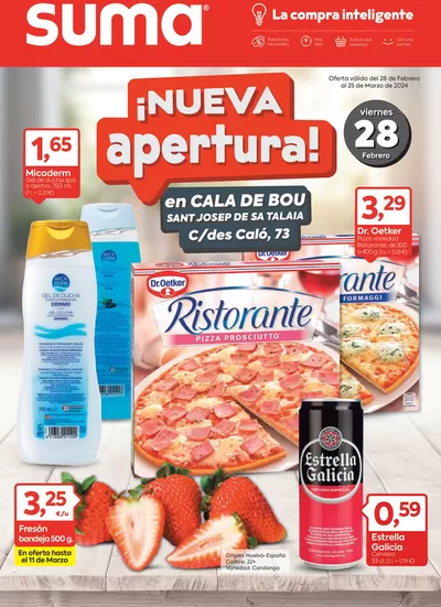 Catálogo Suma Supermercados | Nueva apertura! | 28/2/2025 - 25/3/2025