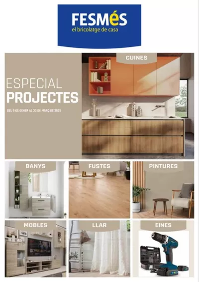 Ofertas de Hogar y Muebles en Girona | Especial Projectes de Fes Més | 9/1/2025 - 30/3/2025