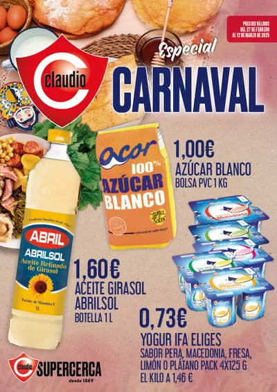 Catálogo Claudio en Zas | Especial CARNAVAL | 27/2/2025 - 12/3/2025