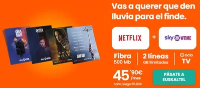 Ofertas de Informática y Electrónica en Gernika-Lumo | Promoción de Euskaltel | 27/2/2025 - 7/3/2025