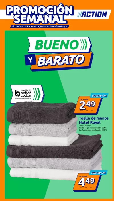 Ofertas de Hogar y Muebles en Barcelona | Pequeños precios, grandes sonrisas de Action | 1/3/2025 - 31/3/2025