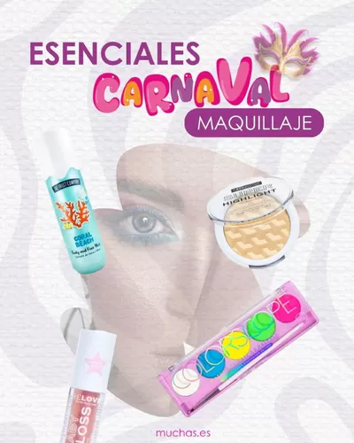 Ofertas de Perfumerías y Belleza en Coristanco | Carnaval de Muchas Perfumerías | 27/2/2025 - 6/3/2025