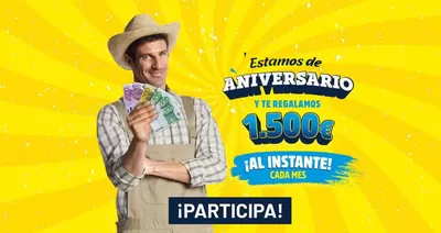 Ofertas de Ocio en Alameda | Estamos de ANIVERSARIO de Carretilla | 27/2/2025 - 31/12/2025