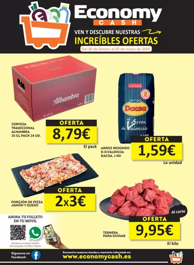 Catálogo Economy Cash en Almassora | Increíbles Ofertas | 27/2/2025 - 5/3/2025