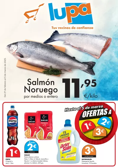 Catálogo Supermercados Lupa en Salamanca | Del 27 de febrero al 5 de marzo de 2025 | 28/2/2025 - 5/3/2025