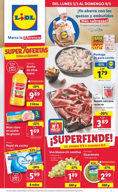 Catálogo Lidl en Santanyí | № 1 PRECIO - Ofertas válidas del 03/03 al 09/03 | 3/3/2025 - 9/3/2025