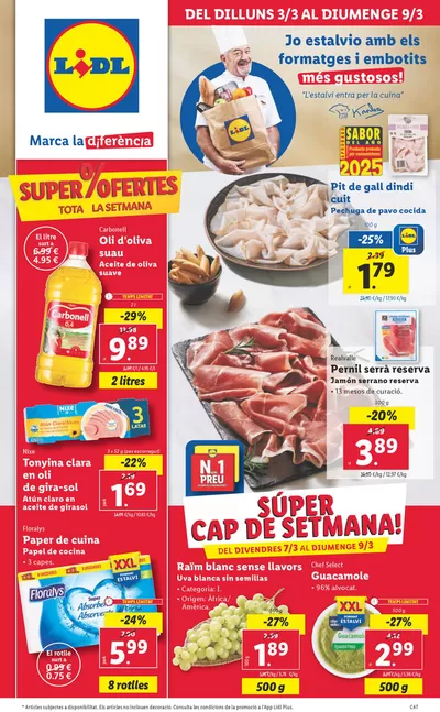 Catálogo Lidl en Sabadell | № 1 PRECIO - Ofertas válidas del 03/03 al 09/03 | 3/3/2025 - 9/3/2025