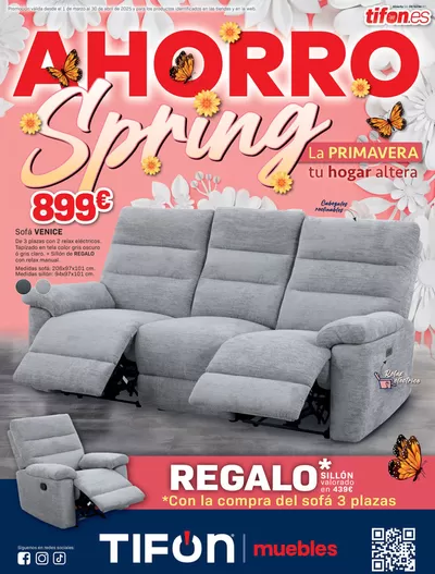 Catálogo Tifón Muebles en San Cristobal de la Laguna (Tenerife) | La PRIMAVERA tu hogar altera | 3/3/2025 - 30/4/2025