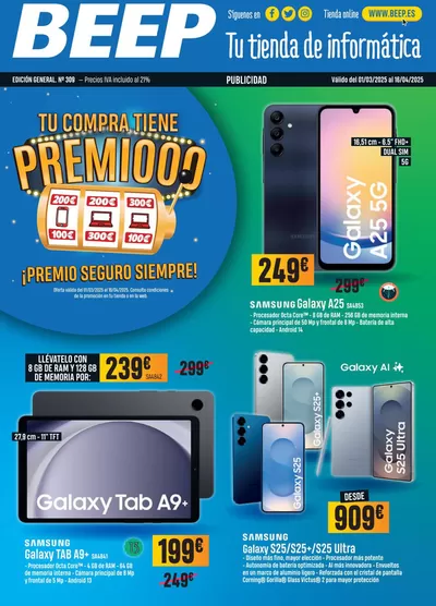 Ofertas de Informática y Electrónica en Los Barrios | Catálogo de Ofertas Enero Febrero 2024 de Beep | 1/3/2025 - 16/4/2025