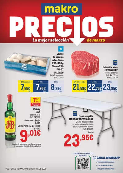 Catálogo Makro en Tarragona | Makro Precios Cataluña | 4/3/2025 - 6/4/2025