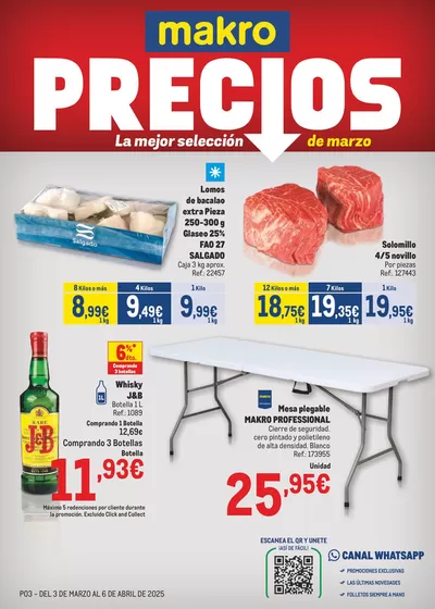 Catálogo Makro en Adeje | Makro Precios Canarias | 4/3/2025 - 6/4/2025