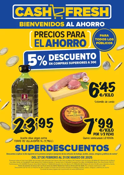 Catálogo Cash Fresh en San Fernando | DEL 27 DE FEBRERO AL 31 DE MARZO DE 2025 | 4/3/2025 - 31/3/2025