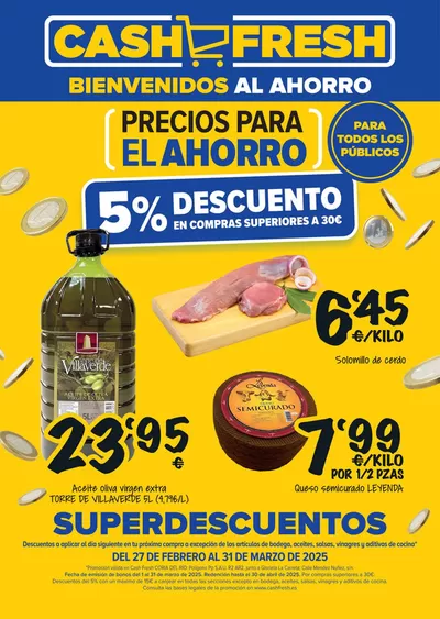 Catálogo Cash Fresh en San Juan de Aznalfarache | DEL 27 DE FEBRERO AL 31 DE MARZO DE 2025 | 4/3/2025 - 31/3/2025