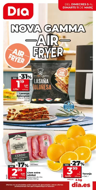 Ofertas de Hiper-Supermercados en Torroella de Montgri | Nova Gamma Dia del 5 al 11 de març de Dia | 5/3/2025 - 11/3/2025