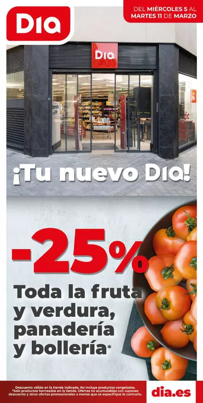 Ofertas de Hiper-Supermercados en Almuñécar | Tu nuevo Dia del 5 al 11 de marzo de Dia | 5/3/2025 - 11/3/2025