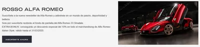 Catálogo Alfa Romeo en L'Hospitalet de Llobregat | ROSSO ALFA ROMEO | 4/3/2025 - 31/3/2025