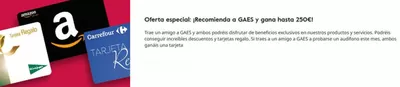 Ofertas de Salud y Ópticas en Martorelles | ¡Recomienda a GAES y gana hasta 250€! de GAES | 4/3/2025 - 31/3/2025