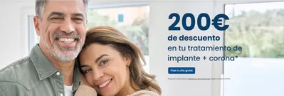 Ofertas de Salud y Ópticas en Marcilla | 200€ de descuento en tu tratamiento de implante + corona de Vitaldent | 4/3/2025 - 31/5/2025