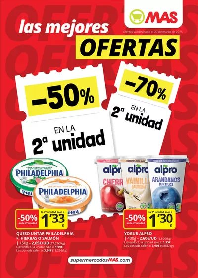 Catálogo Supermercados MAS en Málaga | Las mejores ofertas | 5/3/2025 - 27/3/2025