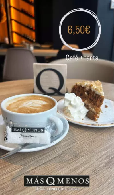 Catálogo Fan Mallorca Shopping | Promo de tarta en MásQMenos | 5/3/2025 - 31/3/2025