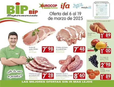 Catálogo Supermercados Bip Bip en Palma de Mallorca | Ofertes Bip Bip | 6/3/2025 - 19/3/2025