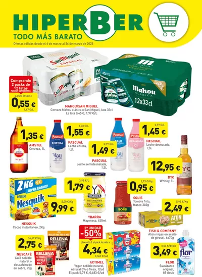 Catálogo Hiperber en Muro de Alcoy | Ofertas del Mes Hiperber | 6/3/2025 - 26/3/2025