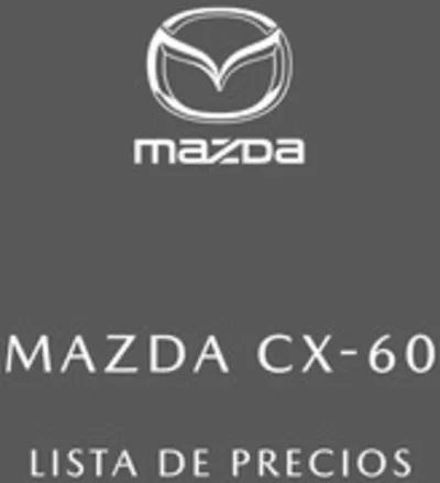 Catálogo Mazda en Tarragona | Catálogo CX-60 2025 | 6/3/2025 - 30/6/2025