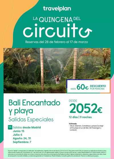 Ofertas de Viajes en Coria | Travelplan Indonesia de Travelplan | 28/2/2025 - 17/3/2025