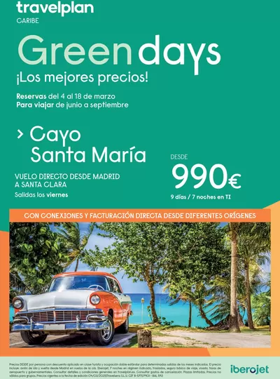 Ofertas de Viajes en Villacarrillo | Travelplan Cayo Santa Maria de Travelplan | 1/6/2025 - 30/9/2025