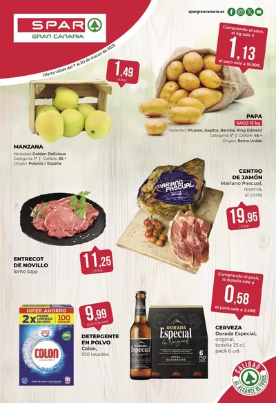 Catálogo SPAR Gran Canaria en Ingenio | Catálogo Spar Gran Canaria | 7/3/2025 - 20/3/2025