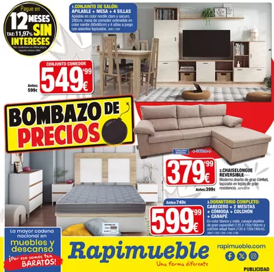 Catálogo Rapimueble en Palencia | Catálogo Rapimueble | 8/3/2025 - 30/4/2025