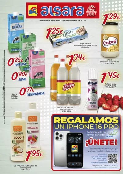 Catálogo Alsara Supermercados en Córdoba | Promoción válida del 12 al 29 de Marzo de 2025 | 12/3/2025 - 29/3/2025