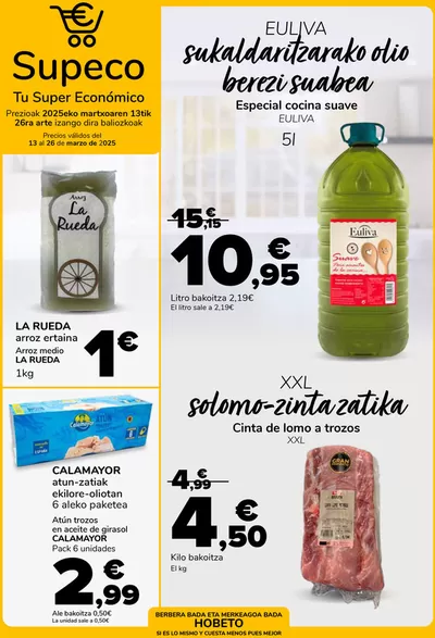 Ofertas de Hiper-Supermercados en Castro-Urdiales | Supeco, tu super económico de Supeco | 13/3/2025 - 26/3/2025