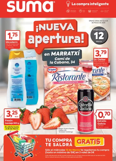 Catálogo Suma Supermercados en Marratxi | Oferta válida del 12 al 26 de Marzo de 2025 | 12/3/2025 - 26/3/2025