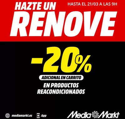 Catálogo MediaMarkt en Arrecife | Hazte un renove | 10/3/2025 - 21/3/2025