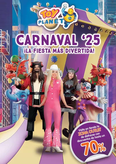 Ofertas de Juguetes y Bebés en Getxo | Catálogos Carnaval de Toy Planet | 10/3/2025 - 12/3/2025