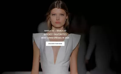 Catálogo Pronovias en Bilbao | Most loved dresses in 2025 | 10/3/2025 - 30/3/2025