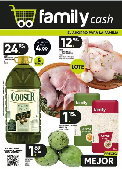 Ofertas de Hiper-Supermercados en Osuna | Catálogo Family Cash - Península de Family Cash | 10/3/2025 - 30/3/2025