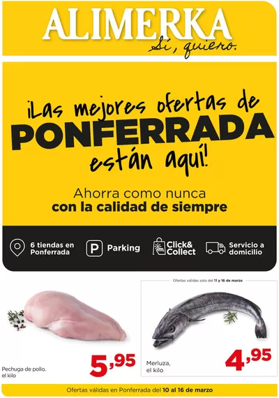 Catálogo Alimerka | Ponferrada del 10 al 16 de marzo | 10/3/2025 - 16/3/2025