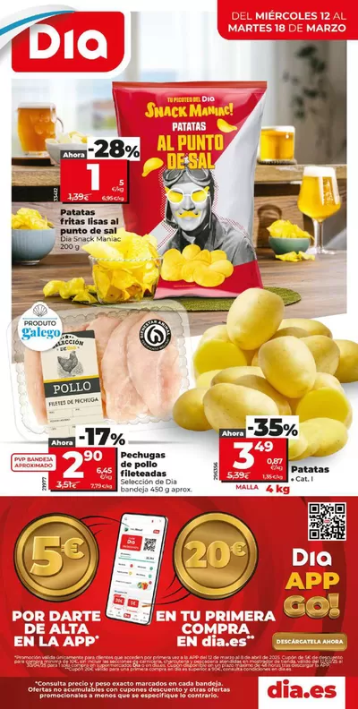 Ofertas de Hiper-Supermercados en Oroso | Tu picoteo del Dia del 12 al 18 de marzo de Dia | 12/3/2025 - 18/3/2025