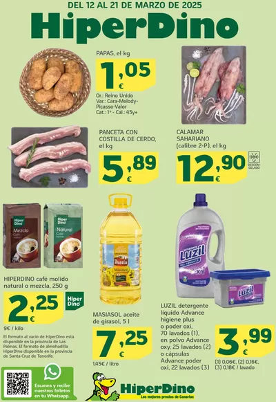 Catálogo HiperDino en Güímar | Ofertas desde el 12 de marzo | 12/3/2025 - 21/3/2025