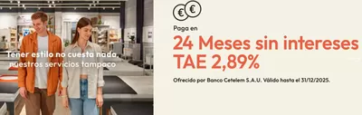 Ofertas de Hogar y Muebles en Ibiza | Paga en 24 Meses sin intereses ΤΑΕ 2,89% de Muebles La Fábrica | 11/3/2025 - 31/12/2025