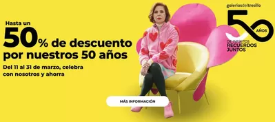 Catálogo Galerías del Tresillo en Badia del Vallés | Hasta un 50% de descuento por nuestros 50 años | 11/3/2025 - 31/3/2025